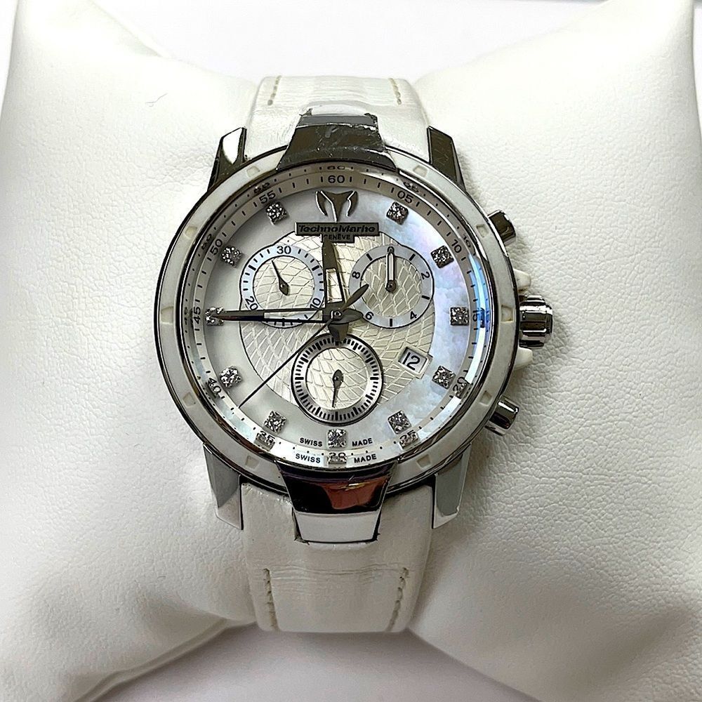 TechnoMarine UF6 Mother of Pearl Diamond Watch